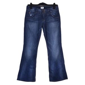Hudson boot cut medium wash jeans size 28”